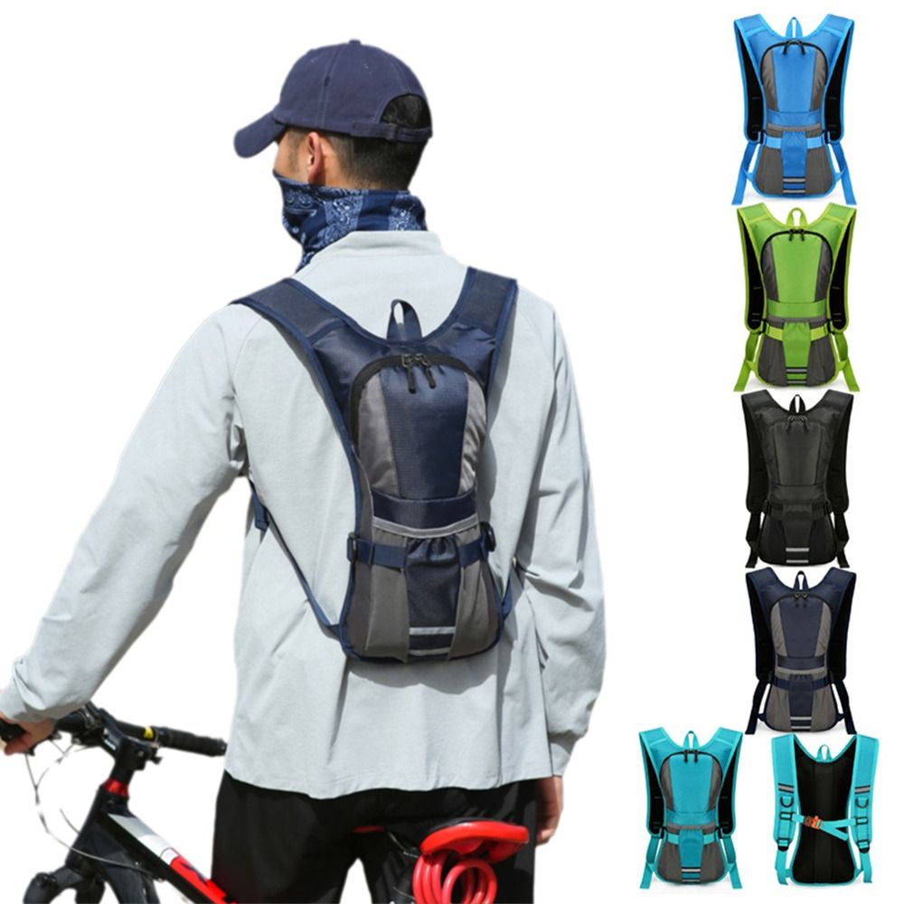 Reflective Vest Cycling - Ultralichte waterdichte polyester hardloopvest met waterfleshouder,