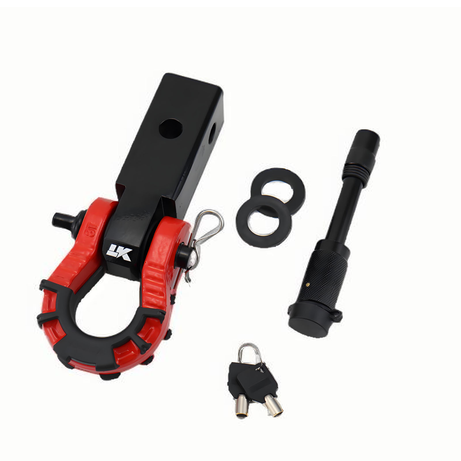 U Lock Heavy Duty - 1Set 8T D Ring Beugel met