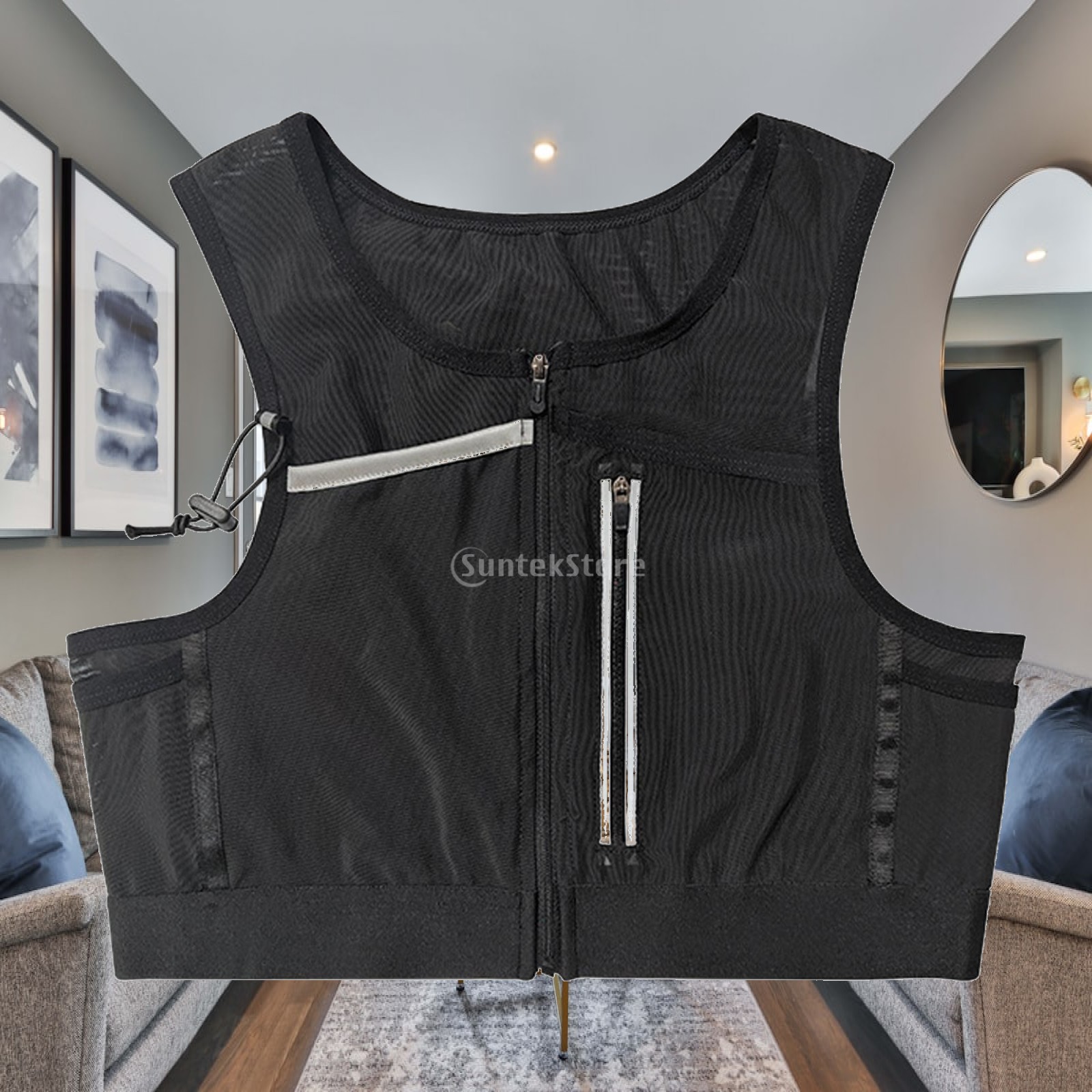 Reflective Vest Cycling - Hardloopvesttas Borsttas Reflecterende sporttas voor fietsen