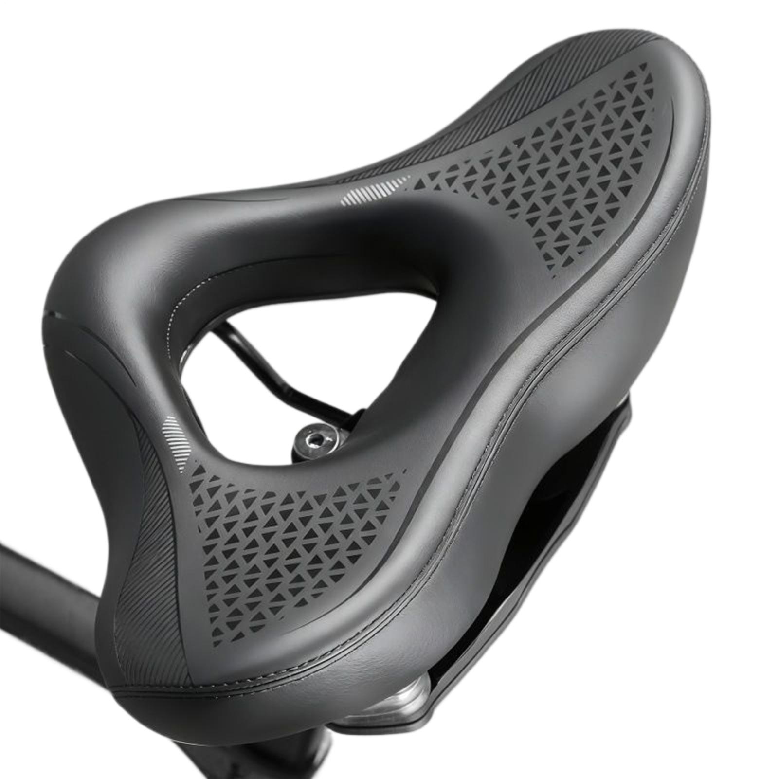 Cycling Commute Distance - Fietszitkussen Antislip Comfortabel Breed uitgehold fietszitkussen