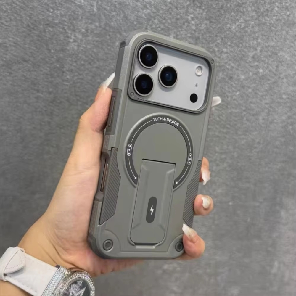 Kickstand Adjustable - MagSafe Kickstand Telefoonhoesje voor iPhone 17