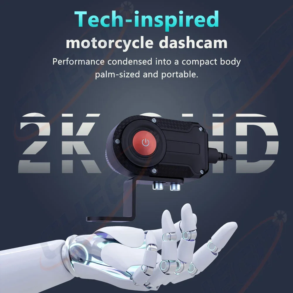 Motorfiets DVR 2K HD WiFi met  - Cycling Loop recensie en prijs