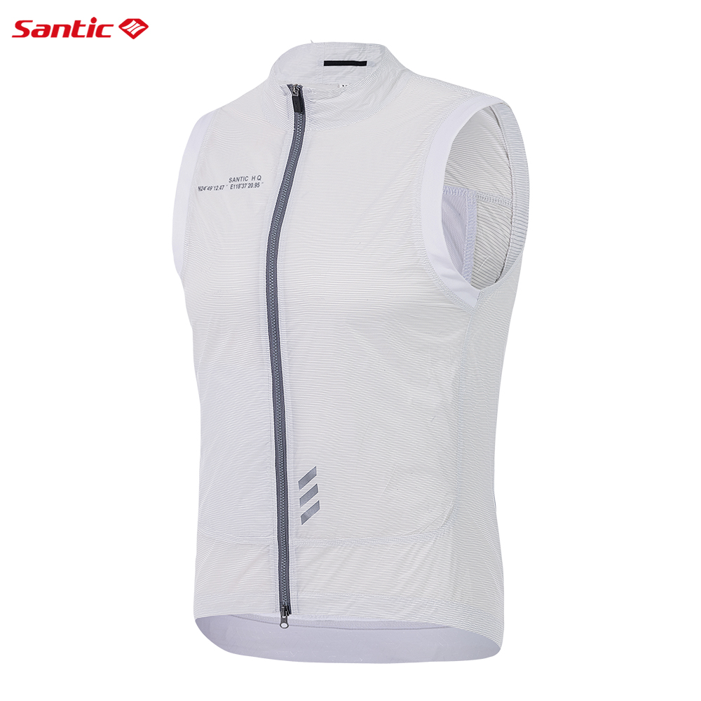 Santic Fietsshirts Zomerfietsp - Reflective Vest Cycling recensie en prijs