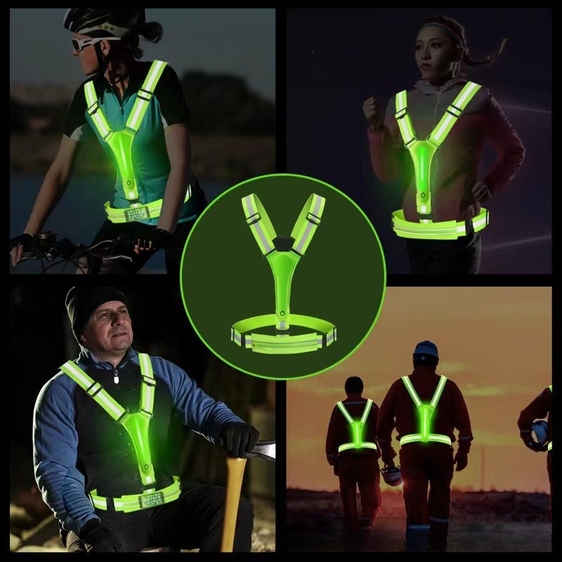 LED-gloeiend reflecterend vest - Reflective Vest Cycling recensie en prijs