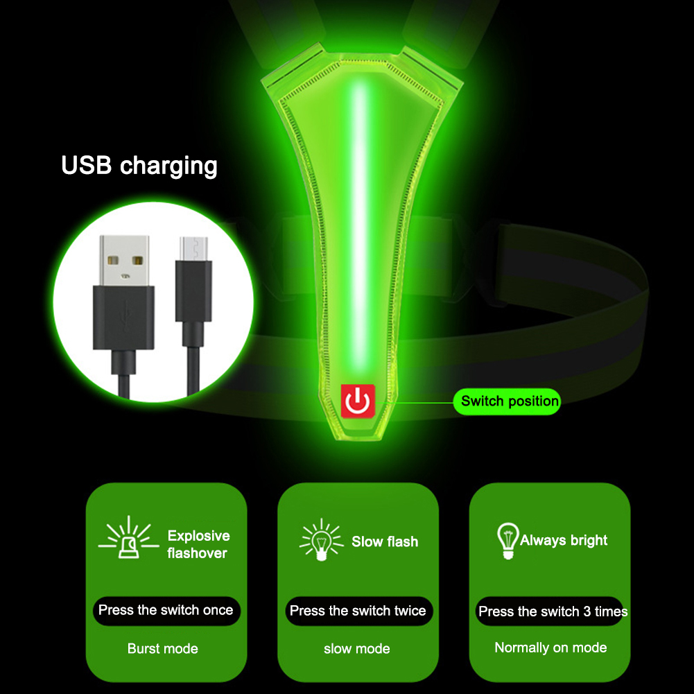 Led Hardloopvest Usb Oplaadbar - Reflective Vest Cycling recensie en prijs