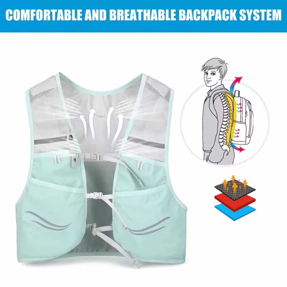 Reflecterend hardloopvest Hydr - Reflective Vest Cycling recensie en prijs