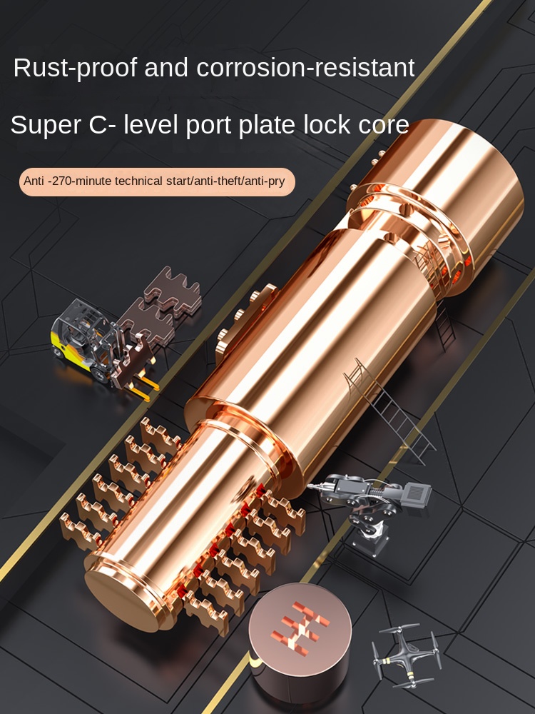 Glazen deur U-vormig wachtwoor - U Lock Heavy Duty recensie en prijs