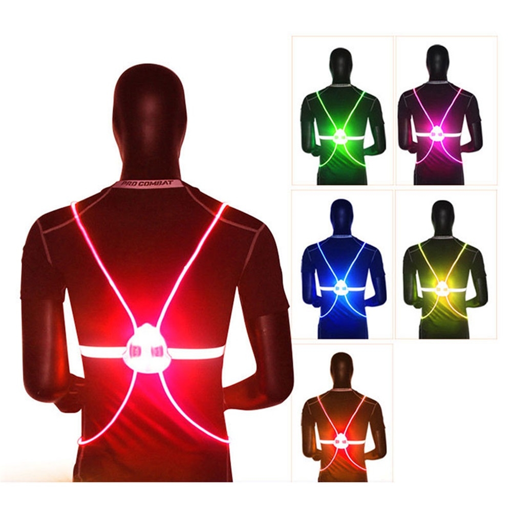 Reflecterende LED-flitsvest vo - Reflective Vest Cycling recensie en prijs