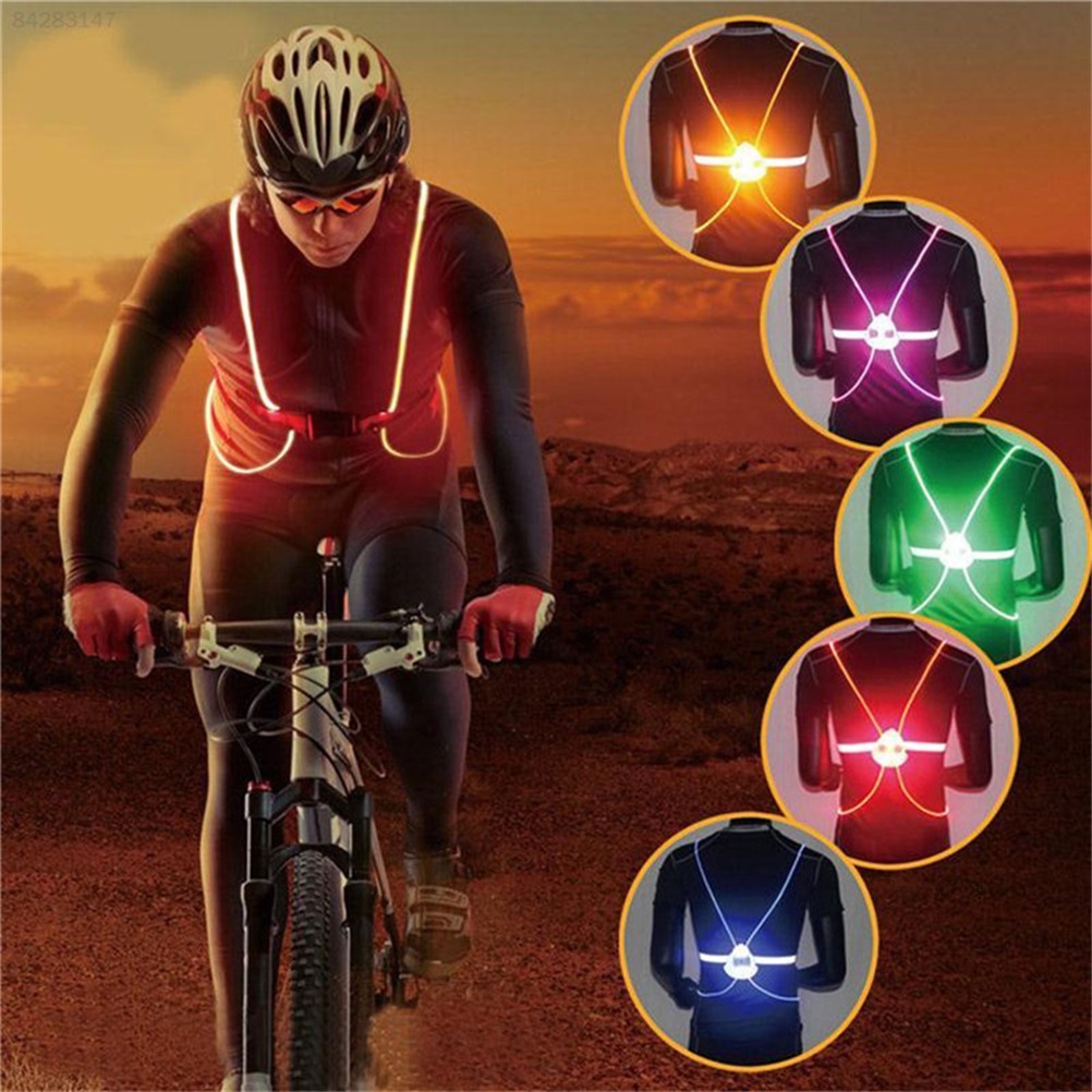 Reflecterende LED-flitsvest vo - Reflective Vest Cycling recensie en prijs