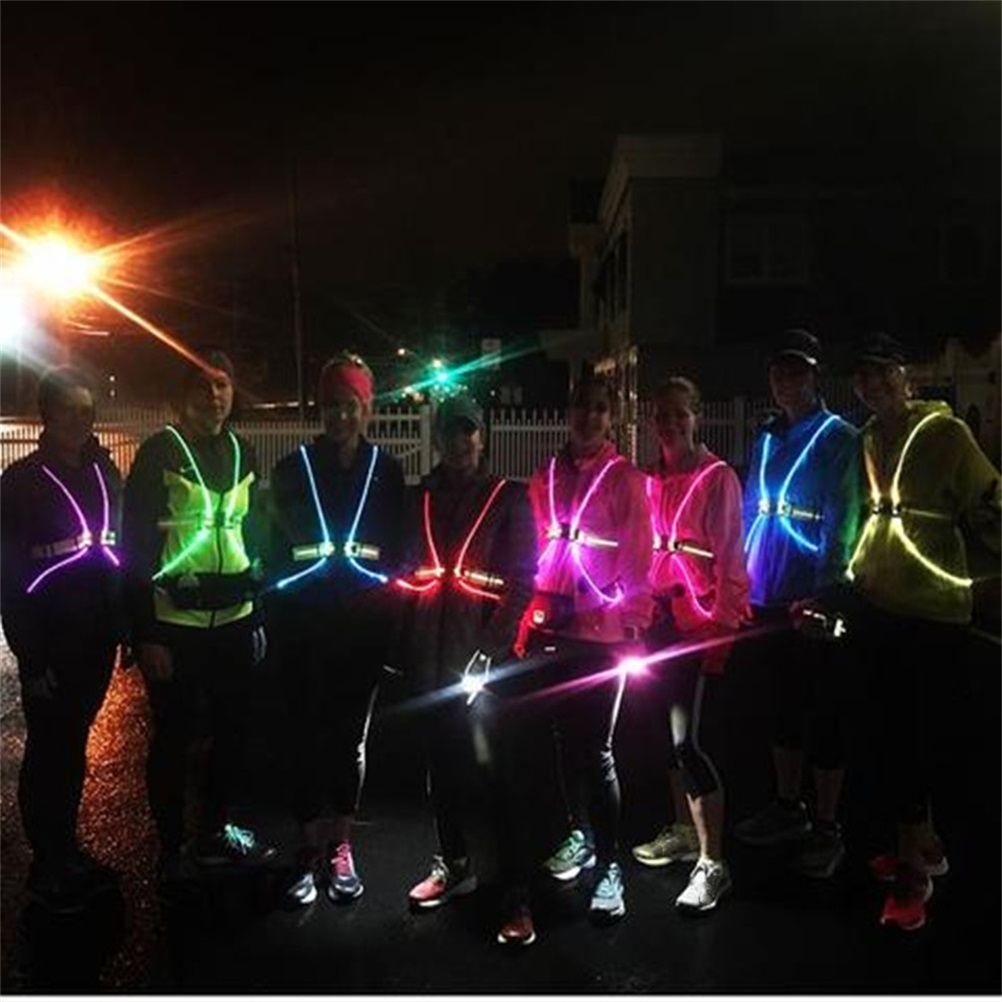 Reflecterende LED-flitsvest vo - Reflective Vest Cycling recensie en prijs