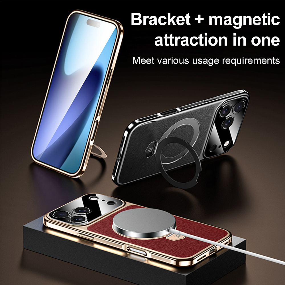 Magnetische telefoonhoes voor  - Kickstand Adjustable recensie en prijs