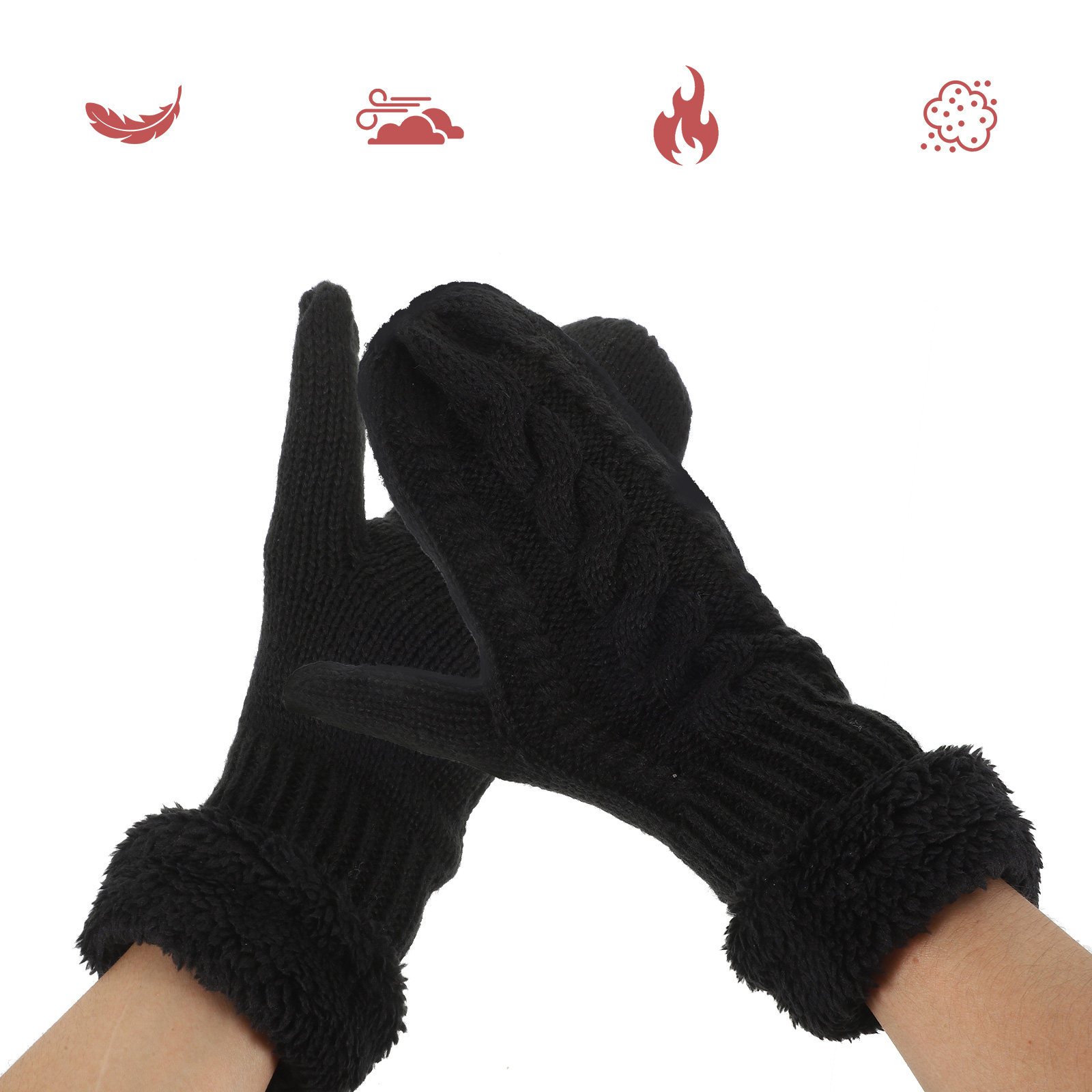 1 paar winterhandschoenen voor - Winter Cycling Commute recensie en prijs