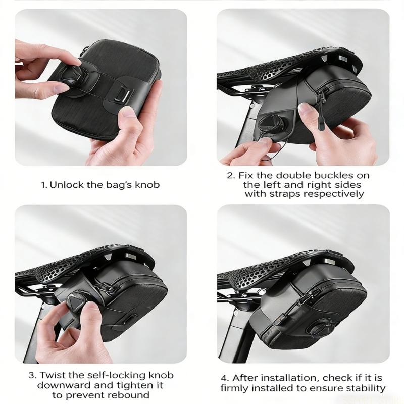 U2JB Fietsen Zadeltas Achter G - Saddle Bag Under Seat recensie en prijs