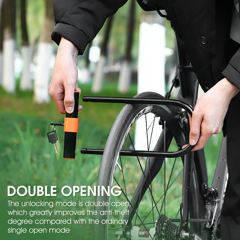 WEST BIKING Dubbele Opening U  - U Lock Heavy Duty recensie en prijs