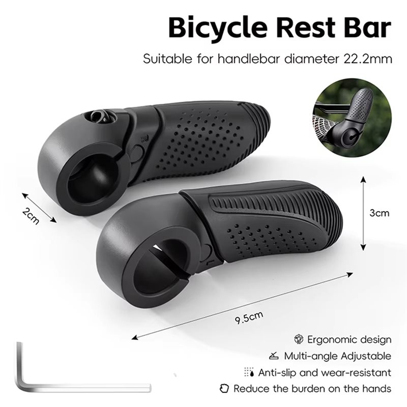 Superieure antislip TPE-grip e - Cycling Commute Distance recensie en prijs
